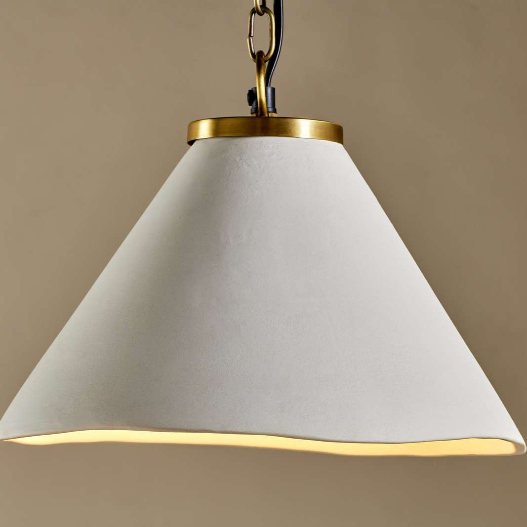 Kiara Organic Shape Off - White Pendant Light - KL3301 - Uneeka