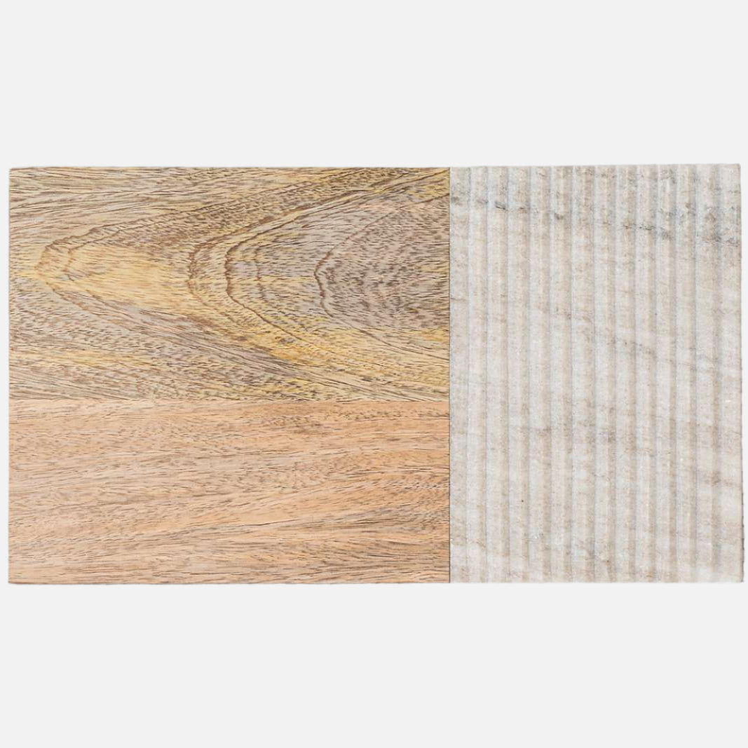 Nkuku Large Reyna Brown Marble Chopping Board - RC4302 - Uneeka