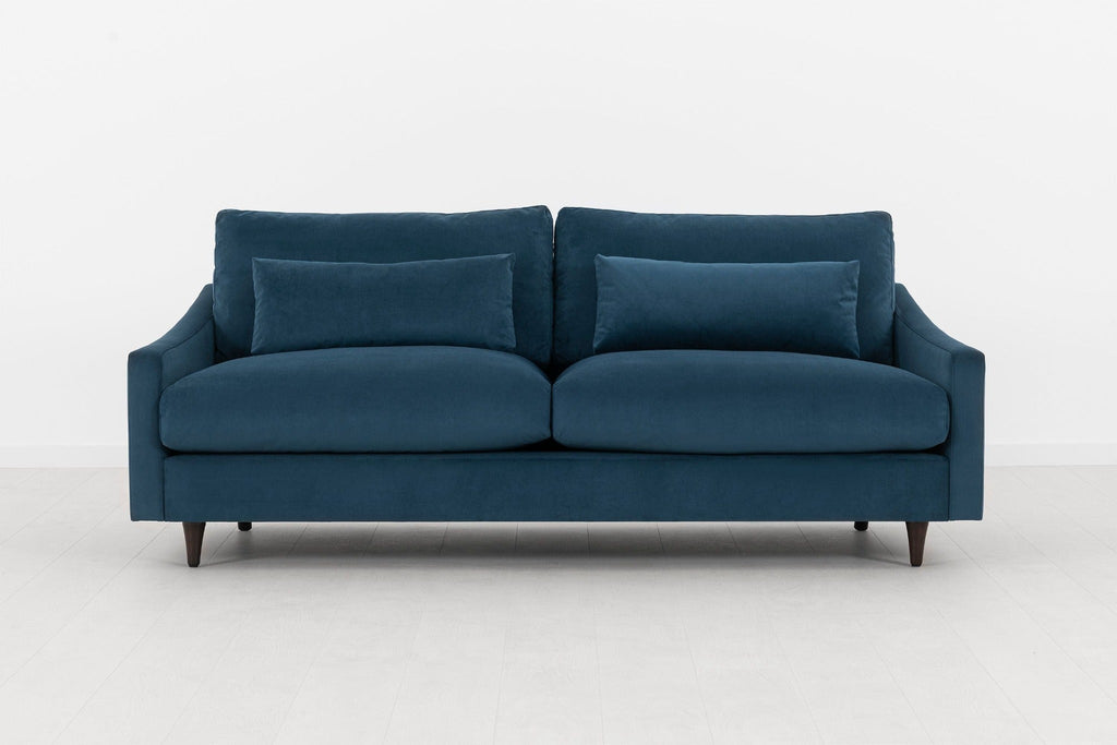 Teal Swyft Model 07 3 Seater Sofa