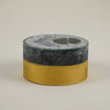 Gold Half Dipped Multiwick Candle Winter Thyme - F00789 - Uneeka