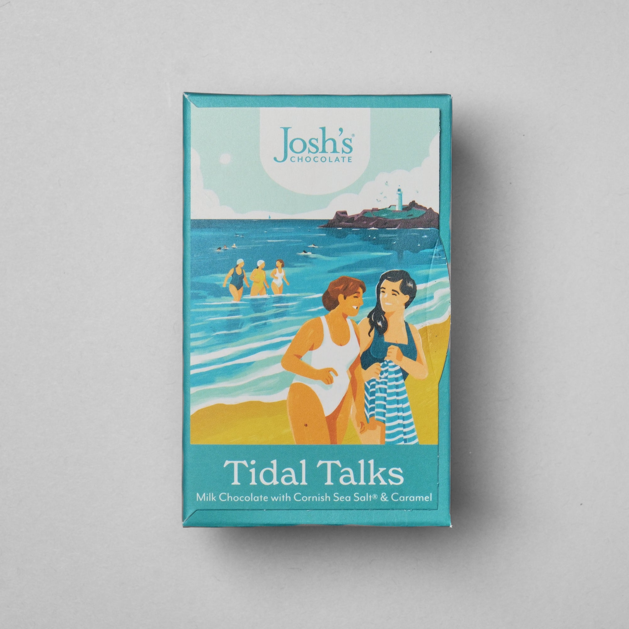 Gigantic Milk Chocolate with Cornish Sea Salt & Caramel Buttons Boxed - Gigantic Milk Chocolate with Cornish Sea Salt™ & Caramel Buttons - Uneeka