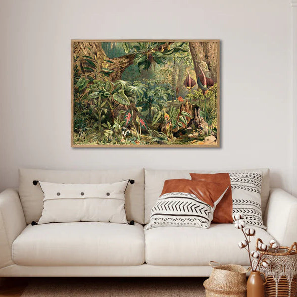 Aracae Jungle Framed Art Print - OFP 100x140 2929H - Uneeka