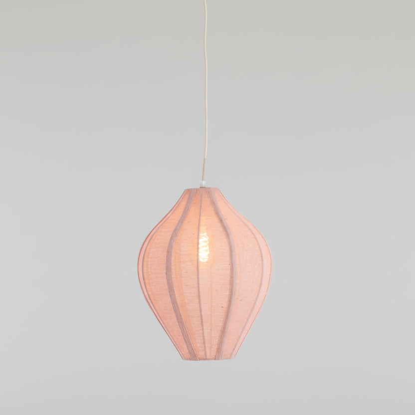 Light Natural Jute Gourd Pendant - Uneeka Lighting