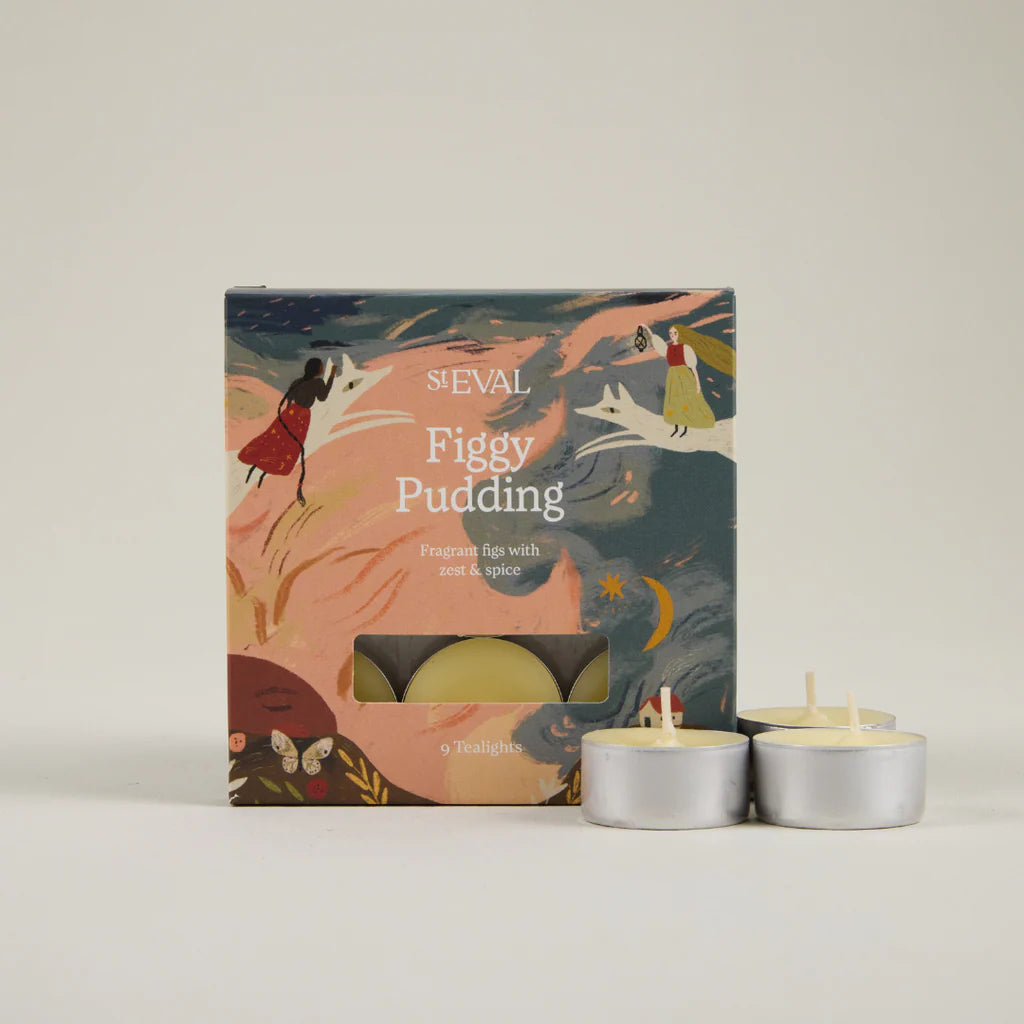 Christmas Tealights Figgy Pudding - F01096 - Uneeka