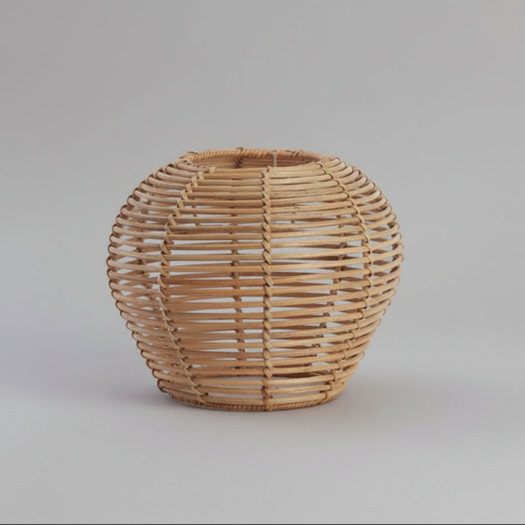 Rattan Bohemian Bell Shade - 3903730 - Uneeka