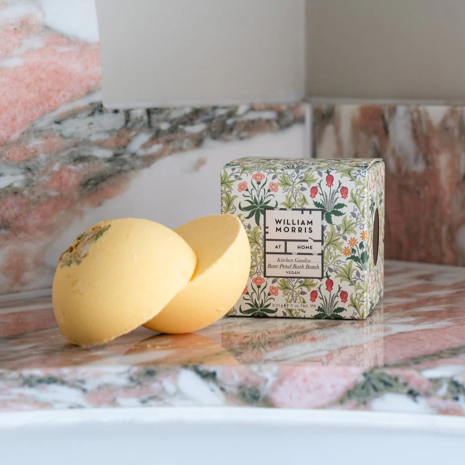 William Morris Kitchen Garden Bath Bomb - FG5576 - Uneeka
