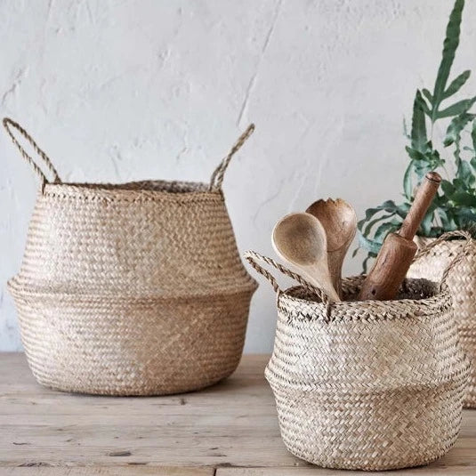 Ekuri Natural Seagrass Basket Small & Large