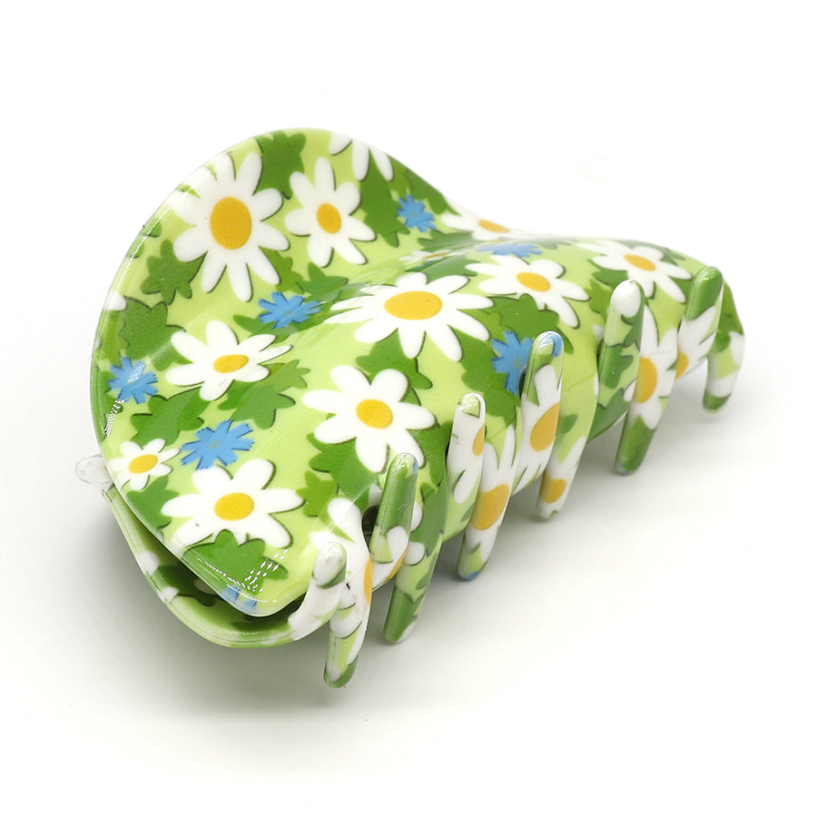 Floral Mix Acrylic Claw Clip - 40640 - Uneeka