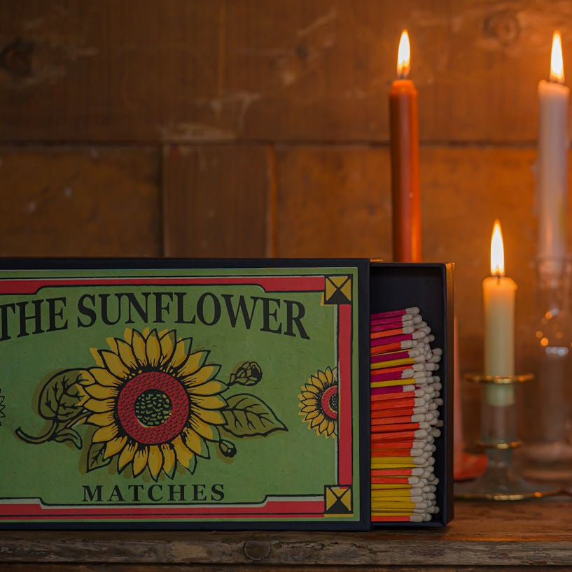 Sunflower Decorative Giant Matchbox - BB36 - Uneeka
