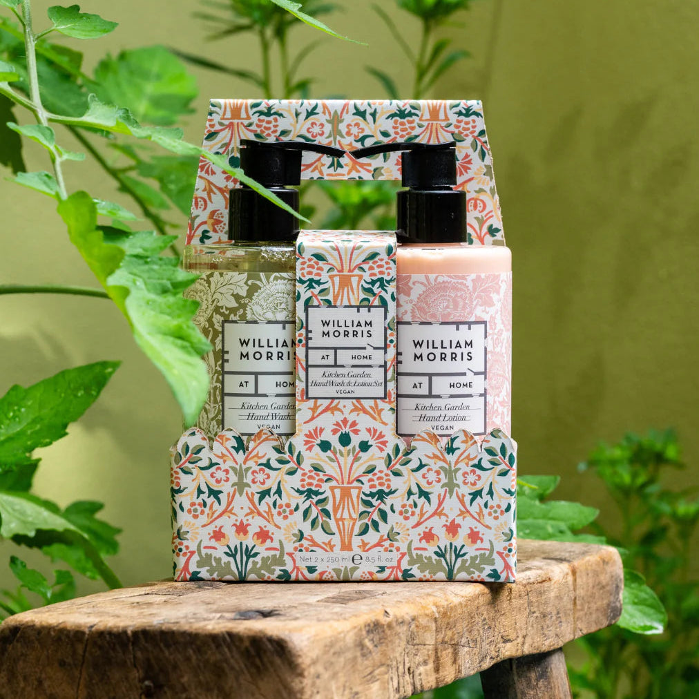 William Morris Kitchen Garden Hand Duo Gift Set - FG5575 - Uneeka