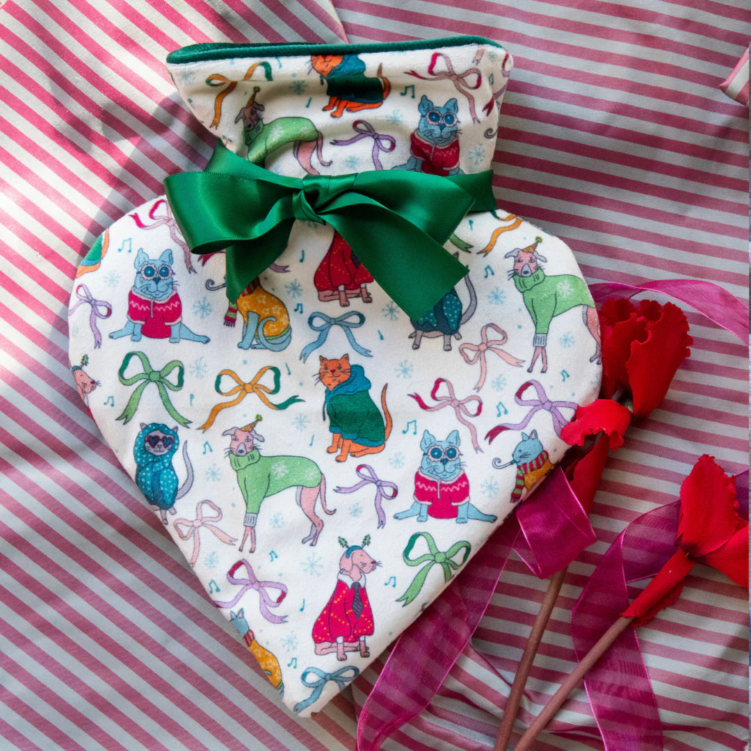 Heathcote's Emporium Heart Shaped Hot Water Bottle - FG5062 - Uneeka