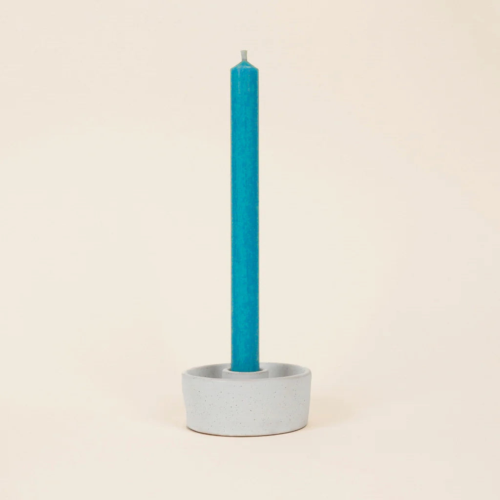 St Eval Single Dinner Candle Tidepool - F01942 - Uneeka