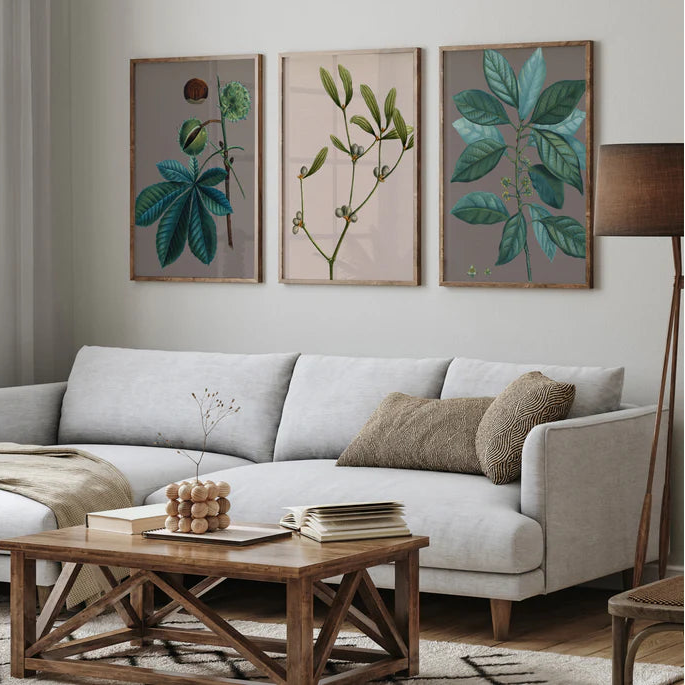 Mistletoe Sprig Framed Art Print - OFP 100x140 6221 - Uneeka