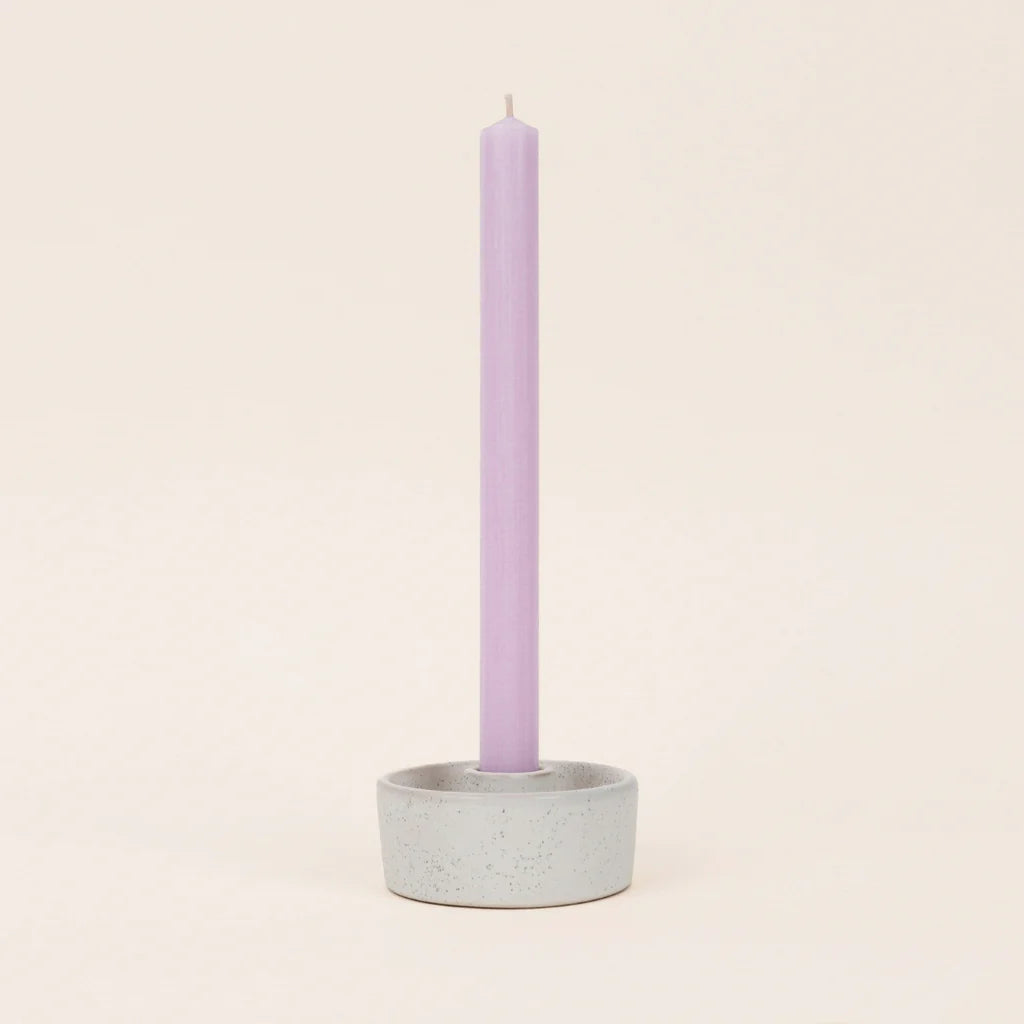 St Eval Single Dinner Candle Sea Thistle - F01940 - Uneeka