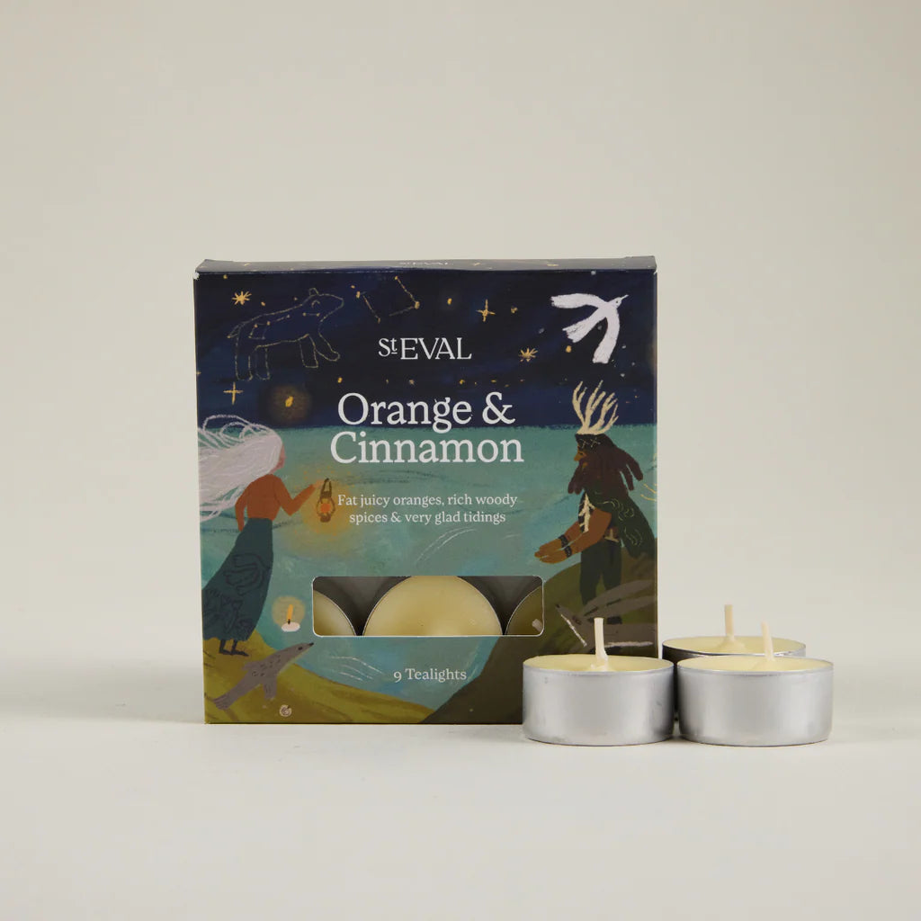 Christmas Tealights Orange and Cinnamon - F01098 - Uneeka