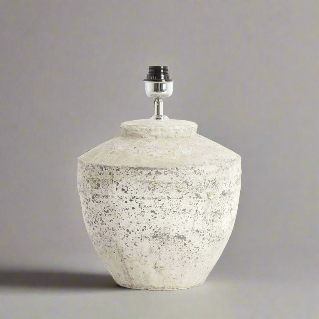 Antique Grey Table Lamp Base - 7503074 - Uneeka