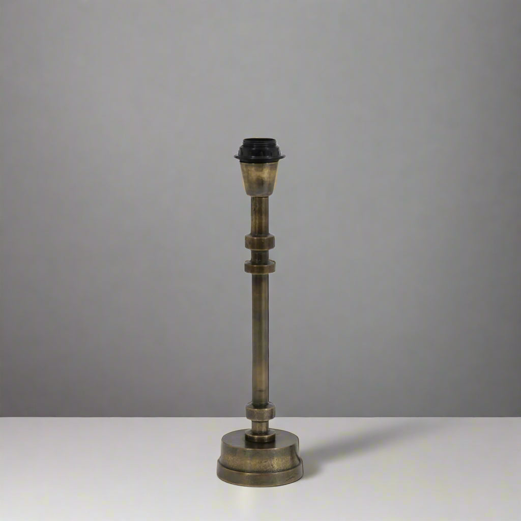 Antique Bronze Notched Table Lamp Base - 8186718 - Uneeka