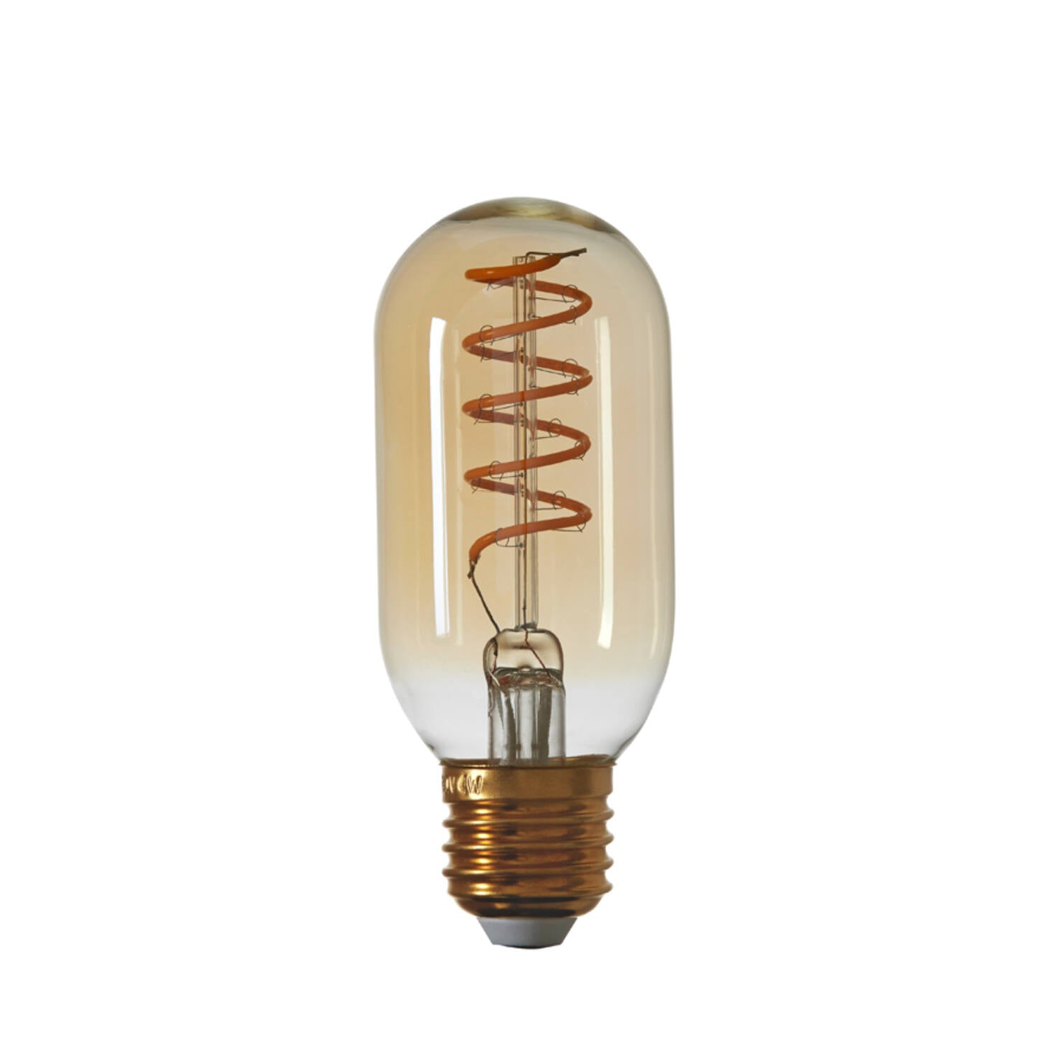 Amber Short Tube LED Dimmable Light Bulb - 9900408 - Uneeka