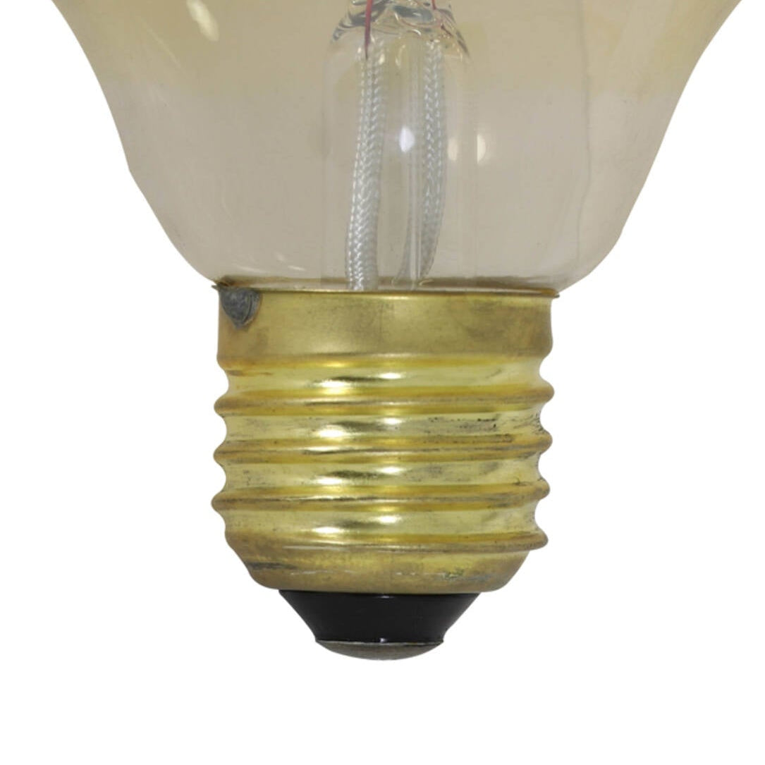 Amber Short Tube LED Dimmable Light Bulb - 9900408 - Uneeka