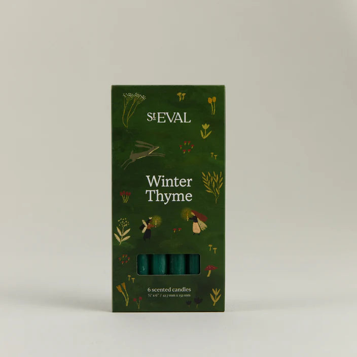 Mini Bundle of Christmas Candles Winter Thyme - F01402 - Uneeka