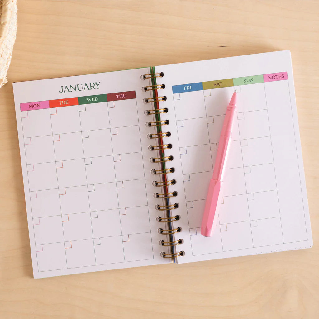 Floral A5 Hardback Gardener's Journal - TUE-JRN-GARD-IBM-A5 - Uneeka