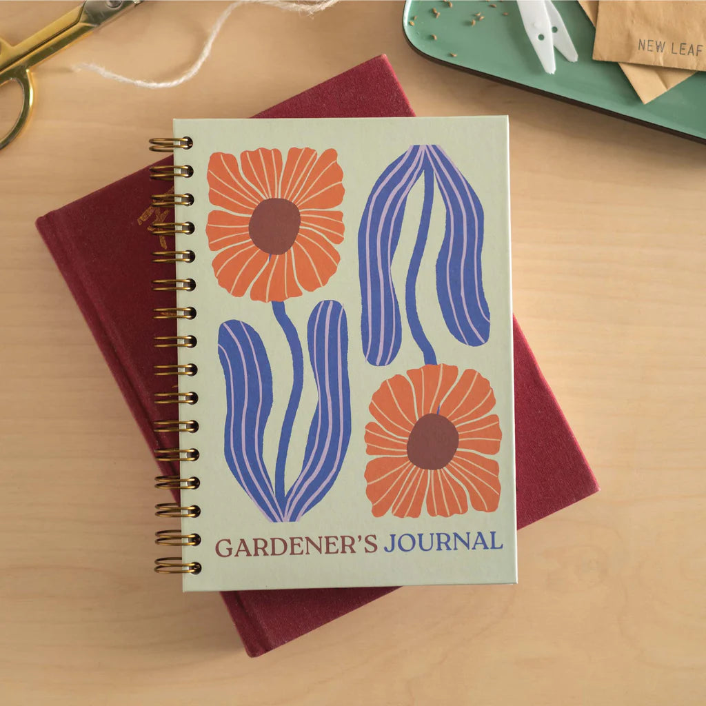 Floral A5 Hardback Gardener's Journal - TUE-JRN-GARD-IBM-A5 - Uneeka