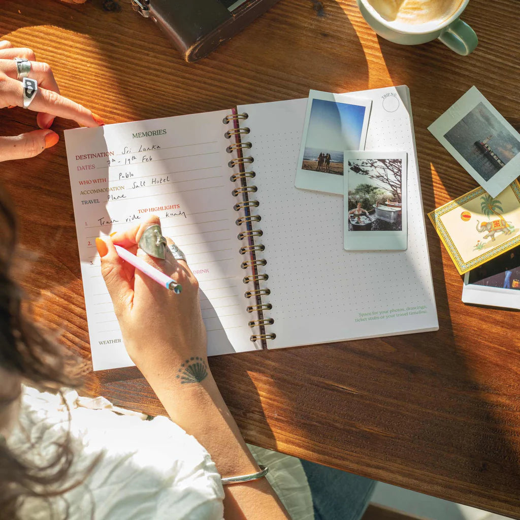 Golden Sun A5 Hardback Travel Journal - TUE-JRN-TRAV-SBM-A5 - Uneeka