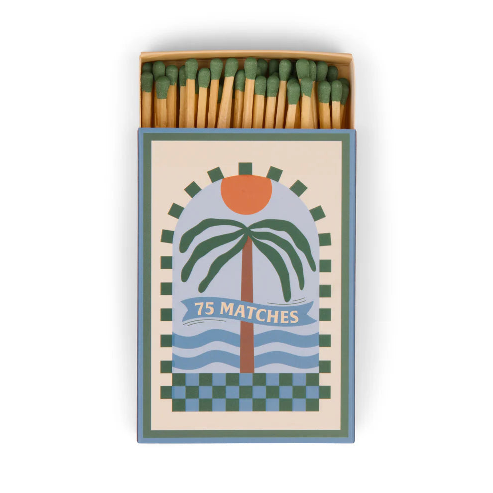 Desert Palm Trees Box of Matches - ACC43EU - Uneeka