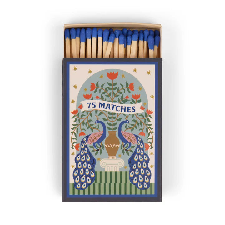 Peacock Box of Matches - ACC60EU - Uneeka
