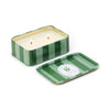 Two Wick Patterned Tin Candle Wild Lemongrass - ADO0602EU - Uneeka