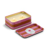 Two Wick Patterned Tin Candle Orange Blossom - ADO0605EU - Uneeka