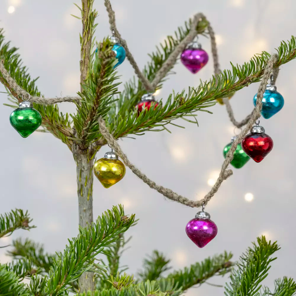 Rainbow Mini Bauble Festive Garland - ANC25273 - Uneeka