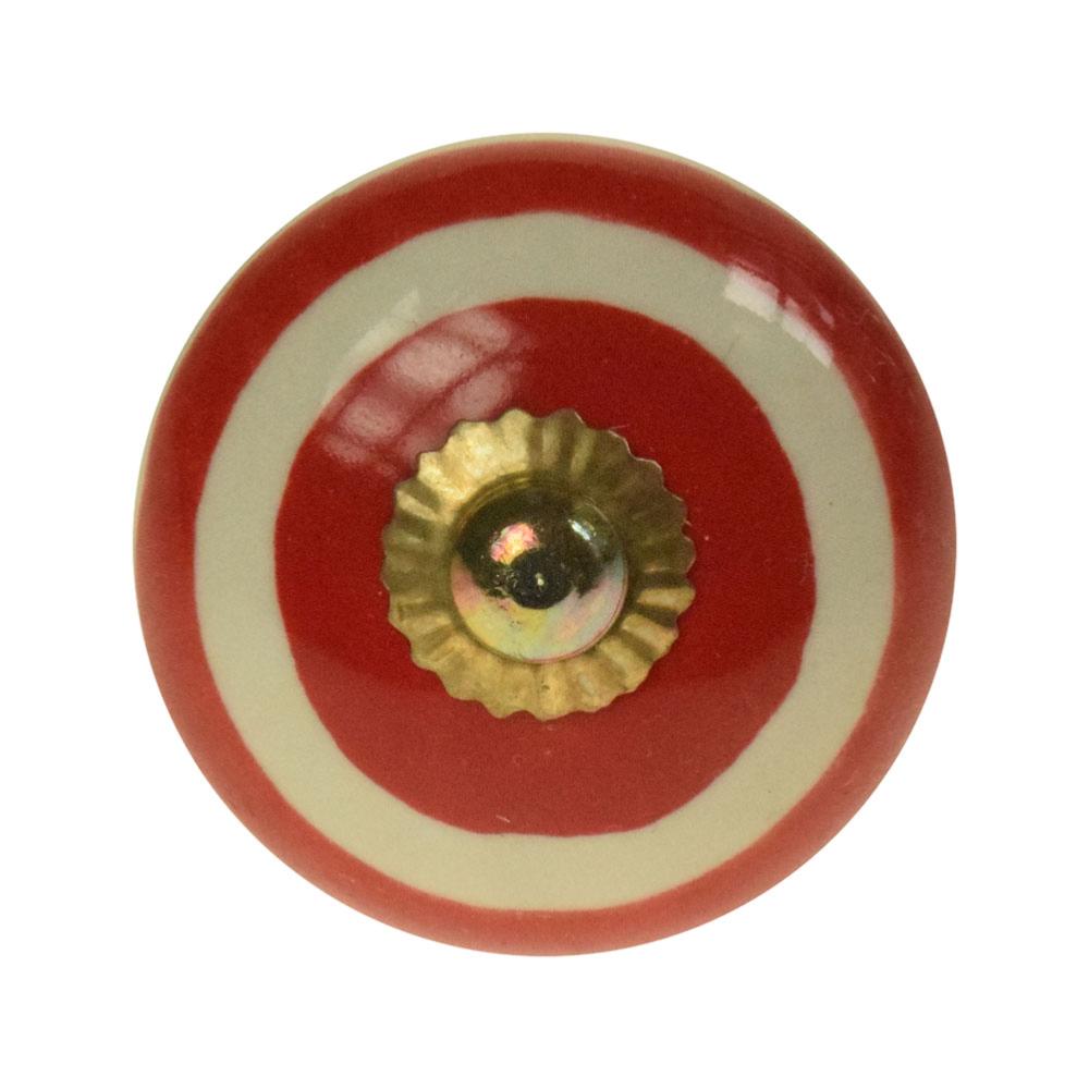 Striped Assorted Colour Door Knob - ASP2303 - Uneeka