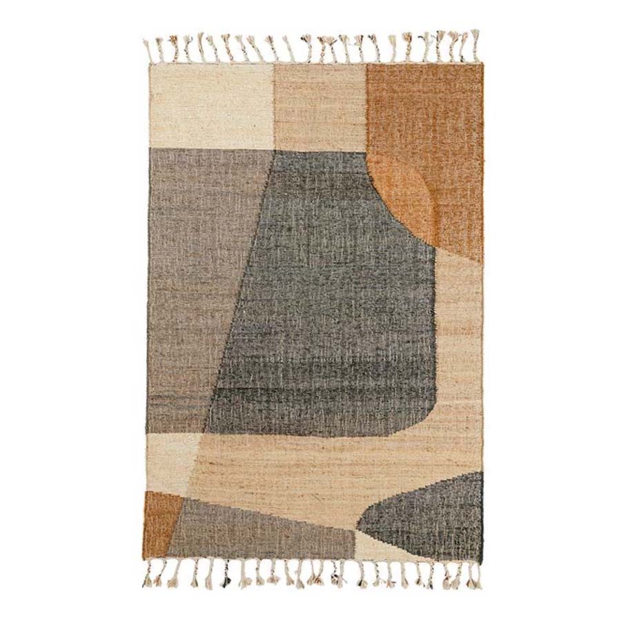 Abstract Shapes Large Rug
