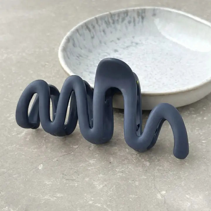 Abstract Wavy Hair Claw Clip - CLW072 - Uneeka