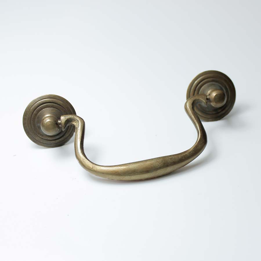 Antique Brass Swan Neck Handle
