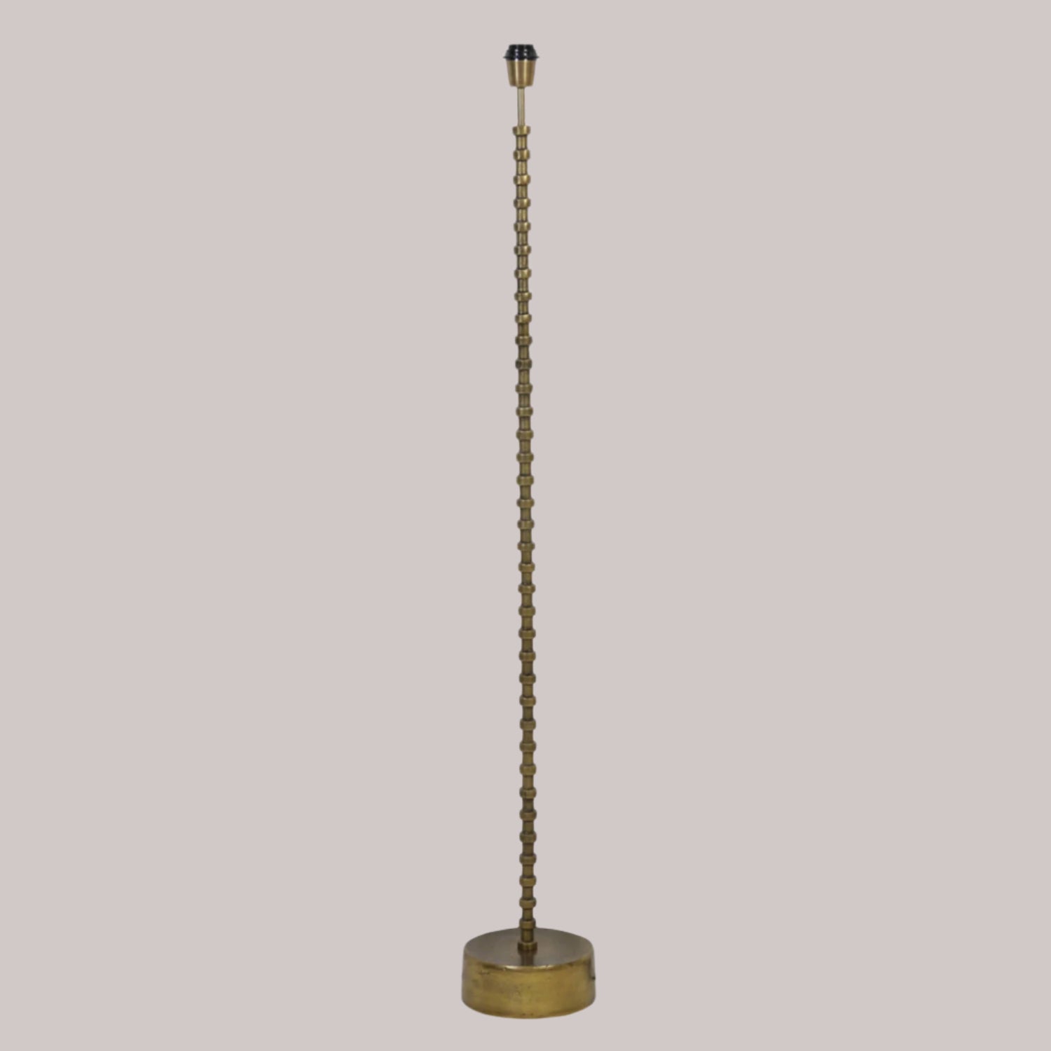 Antique Bronze Notched Floor Lamp - 8211618 - Uneeka