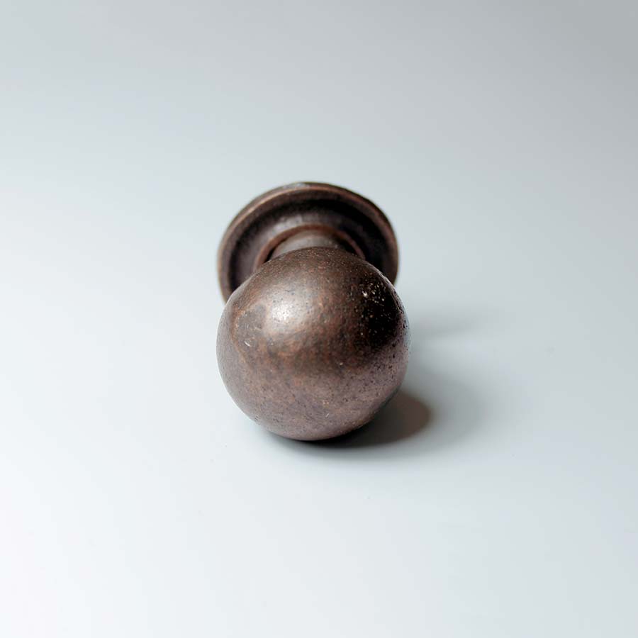 Antique Copper Industrial Ball Knob