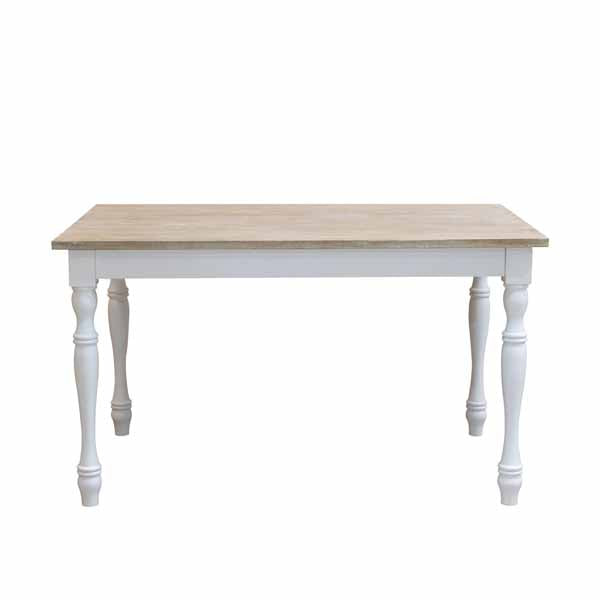 Antique Style Cottonwood Dining Table
