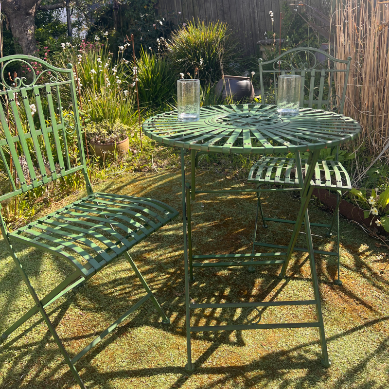 Antique Green Outdoor Set - 1705- Uneeka