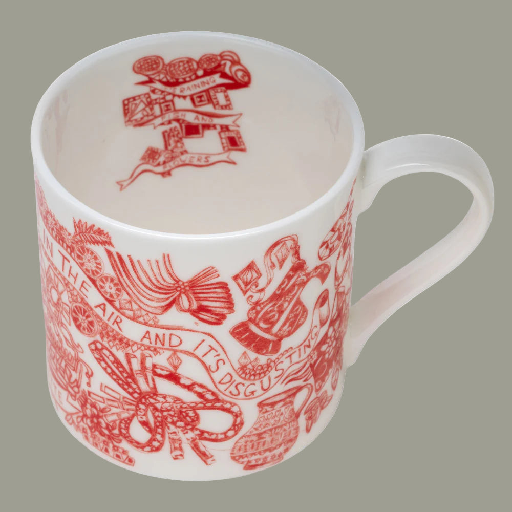 Arthouse Fine Bone China Mug Love is in the Air - Uneeka - MUG045