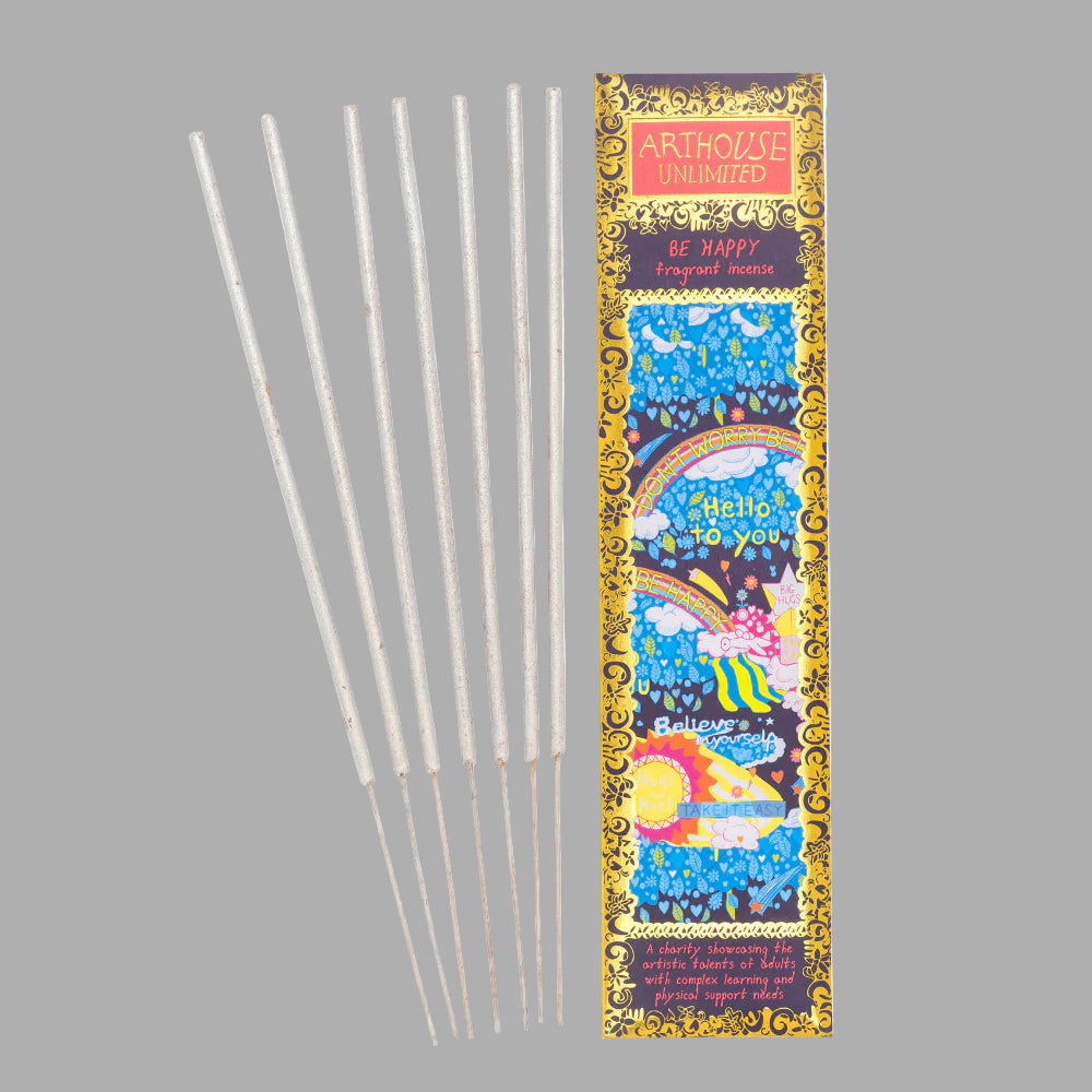 Arthouse Incense Sticks Be Happy - Uneeka