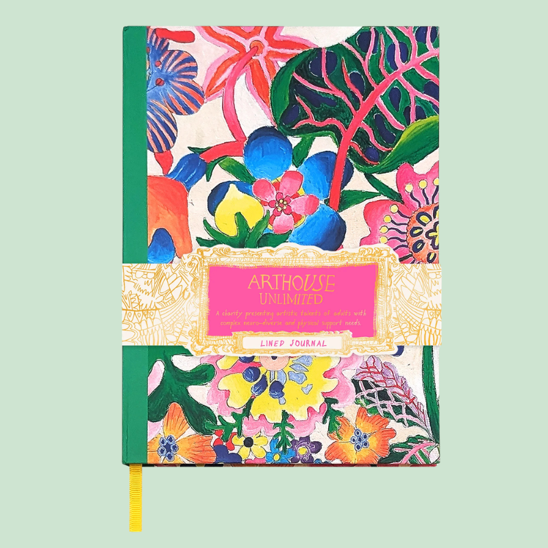 Arthouse A5 Lined Journal Floral Tropicana - Uneeka