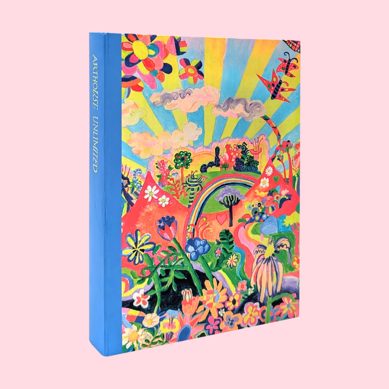 Arthouse A5 Lined Journal Joy Revolution Side - Uneeka