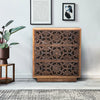 Three Drawer Cut Out Chest Of Drawers - BACD00002A - Uneeka