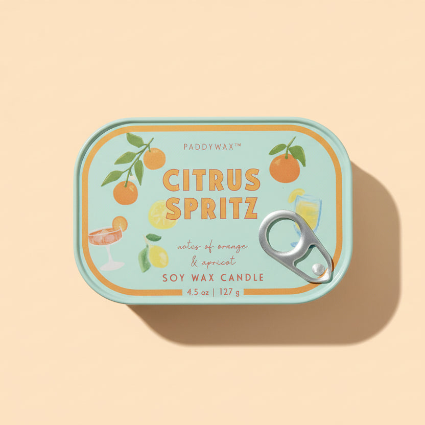 Two Wick Bistro Tin Candle Orange Citrus Spritz - BIS0411EU - Uneeka