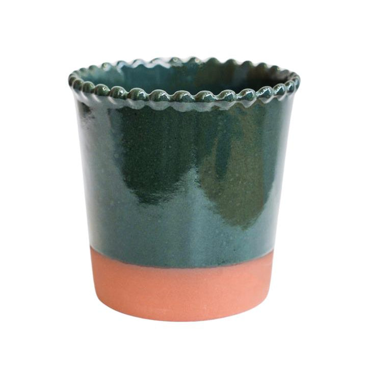 Beaded Edge Plant Pot - ABEFGP10 - Uneeka