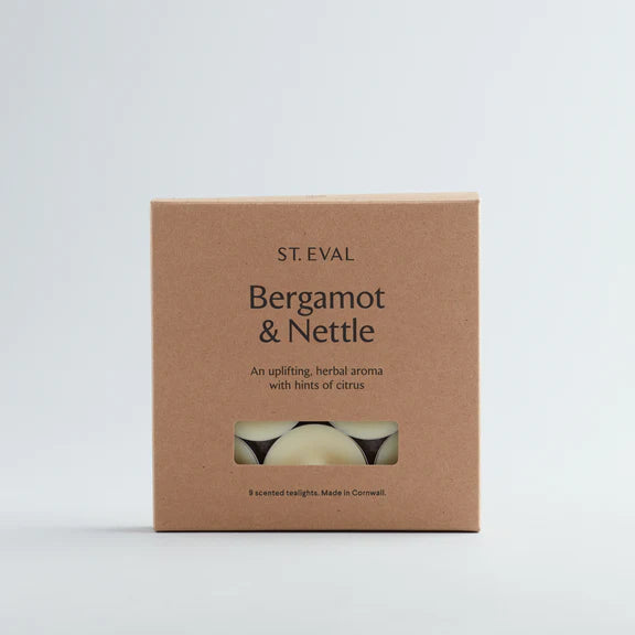 Bergamot & Nettle Tealights* St Eval