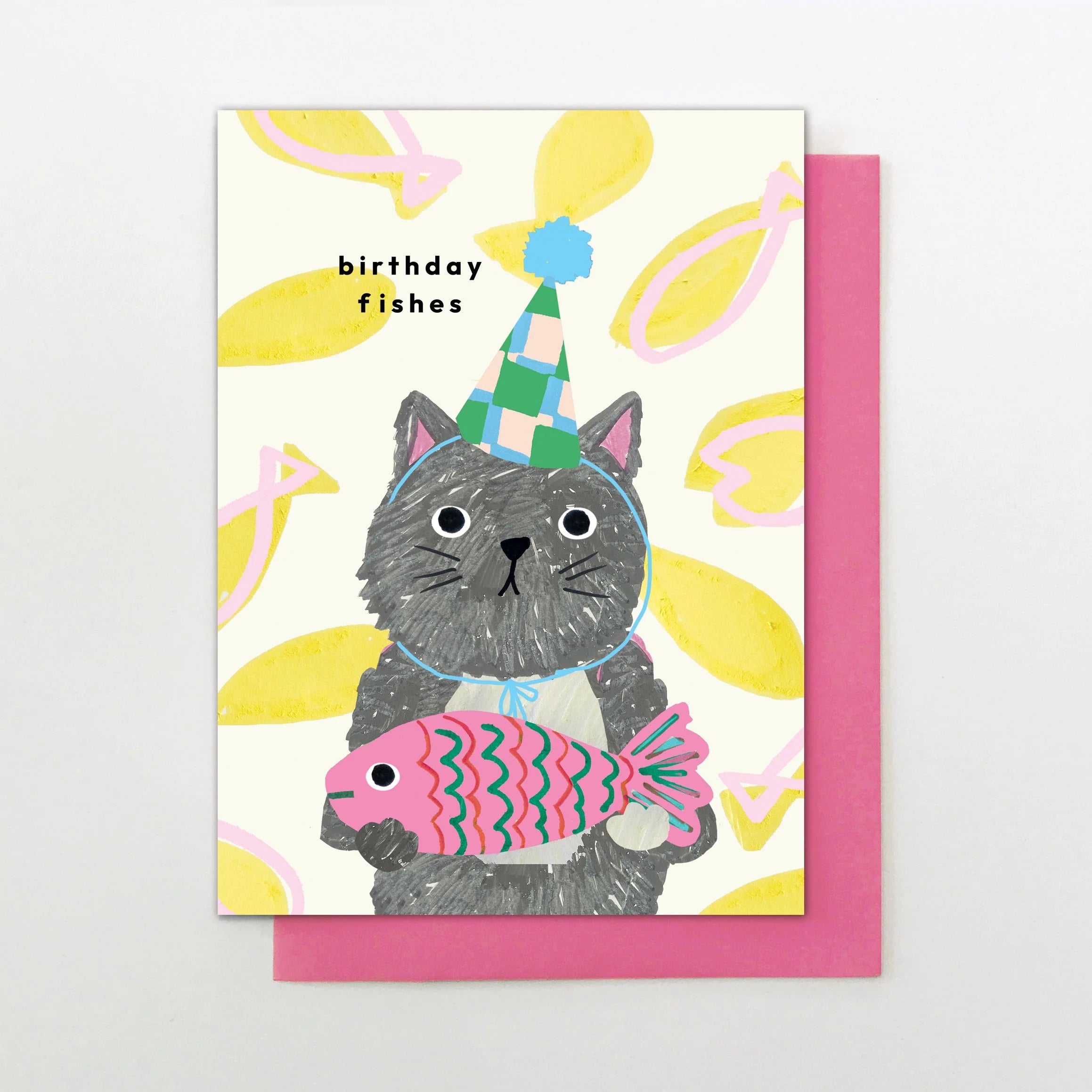 Birthday 'Fishes' Birthday Card - PY09 - Uneeka