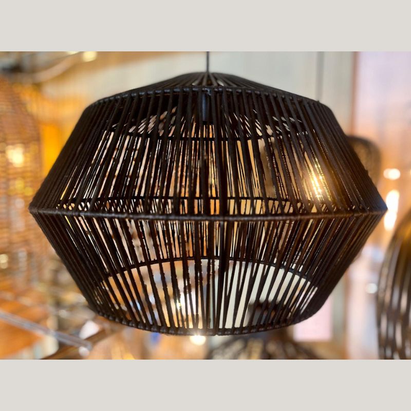 Black Nylon String Pendant* - Uneeka